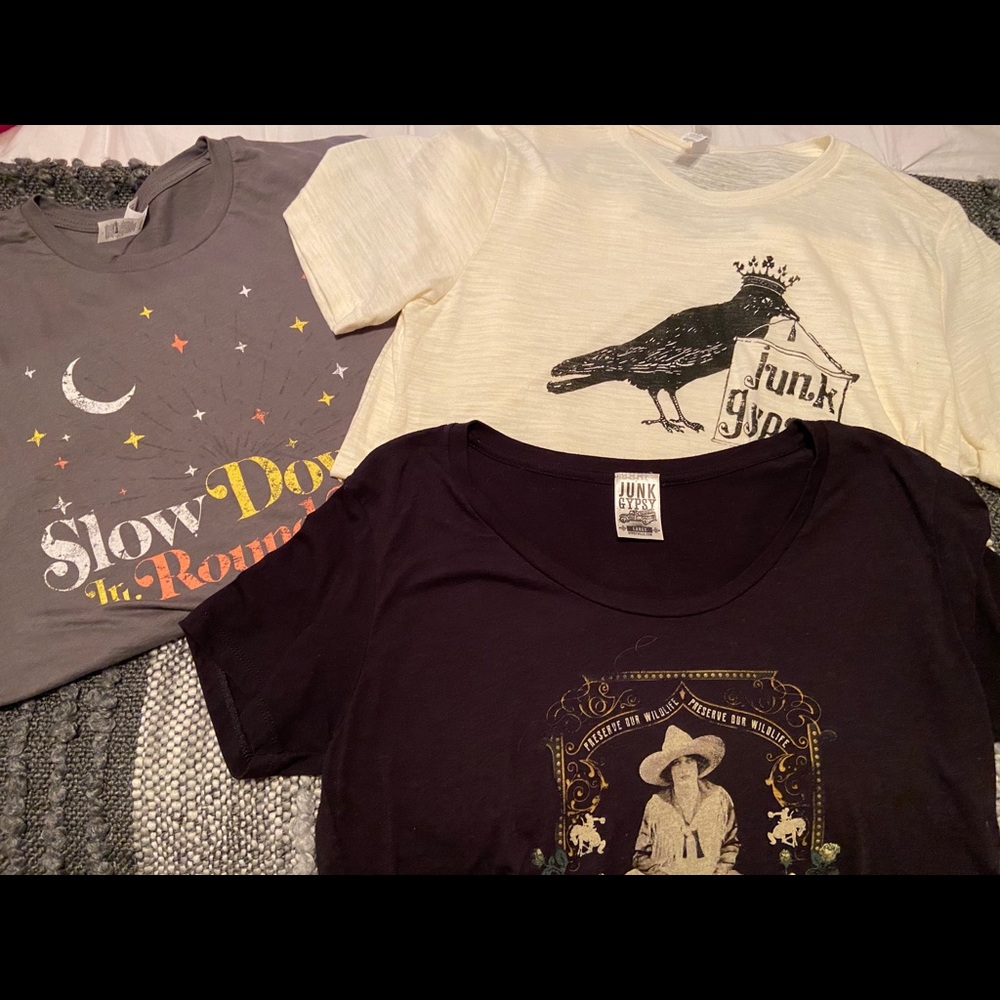 Junk gypsy tee bundle!